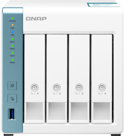 Сетевое хранилище (NAS) QNAP D4 (Rev. B) 27019 - фото 42798