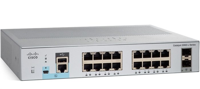 Коммутатор (свитч) Cisco WS-C2960L-16TS-LL 27085 - фото 42968