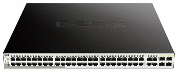 Коммутатор (свитч) D-Link DGS-1210-52MP 27253 - фото 43351