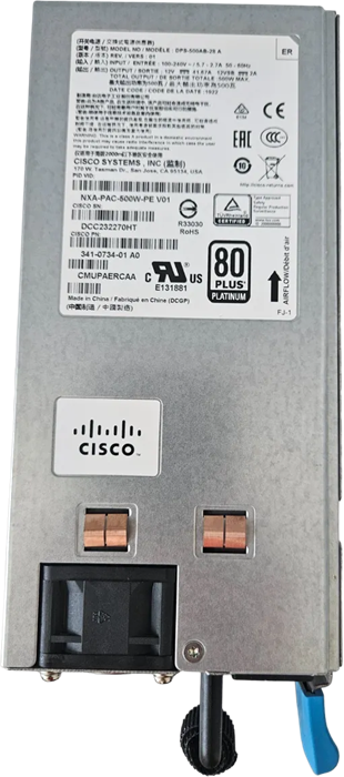 Блок питания Cisco NXA-PAC-500W-PE= 27284 - фото 43448