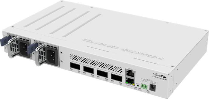 Коммутатор (свитч) MikroTik CRS504-4XQ-IN 27350 - фото 43603