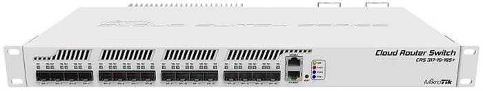 Коммутатор (свитч) MikroTik CRS317-1G-16S+RM 27480 - фото 43912