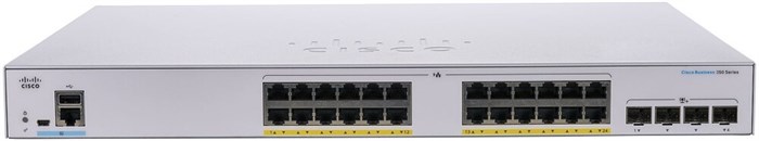 Коммутатор (свитч) Cisco CBS350-24P-4G-CN 27618 - фото 44339