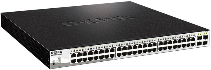 Коммутатор (свитч) D-Link DGS-1210-52MPP 27664 - фото 44454