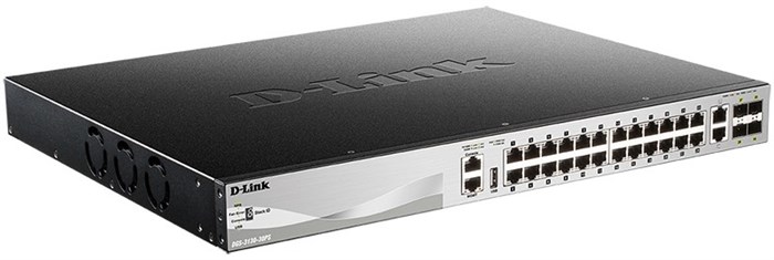 Коммутатор (свитч) D-Link DGS-3130-30PS 27743 - фото 44693