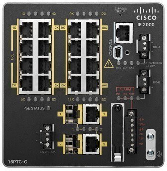 Коммутатор (свитч) Cisco IE-2000-16TC-B 27774 - фото 44819