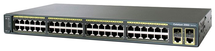 Коммутатор (свитч) Cisco WS-C2960+48TC-L 27789 - фото 44866