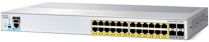 Коммутатор (свитч) Cisco WS-C2960L-24TQ-LL 27790 - фото 44867