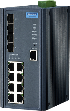 Коммутатор (свитч) Advantech EKI-7712E-4F-AE 28004 - фото 45562