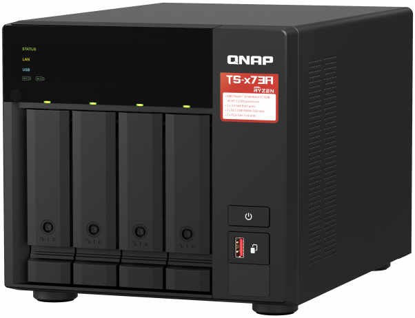 Сетевое хранилище (NAS) QNAP TS-473A-8G 28121 - фото 45865