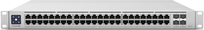 Коммутатор (свитч) Ubiquiti UniFi Switch Enterprise 48 PoE 28277 - фото 46215