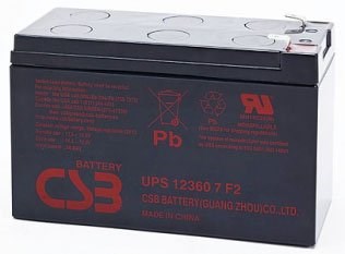 Аккумуляторная батарея CSB UPS123607 F2 29026 - фото 46773