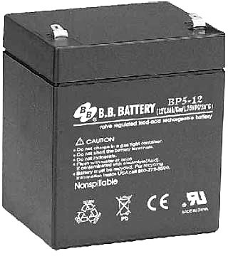 Аккумуляторная батарея B.B.Battery BP 5-12 29049 - фото 46798