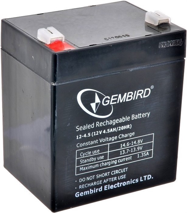 Аккумуляторная батарея Gembird BAT-12V4.5AH 29076 - фото 46825