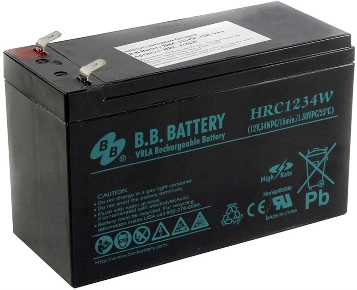 Аккумуляторная батарея B.B.Battery HR 1234W 29140 - фото 46895