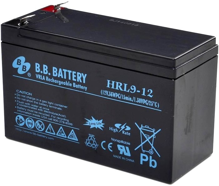 Аккумуляторная батарея B.B.Battery HRL 9-12 29143 - фото 46898