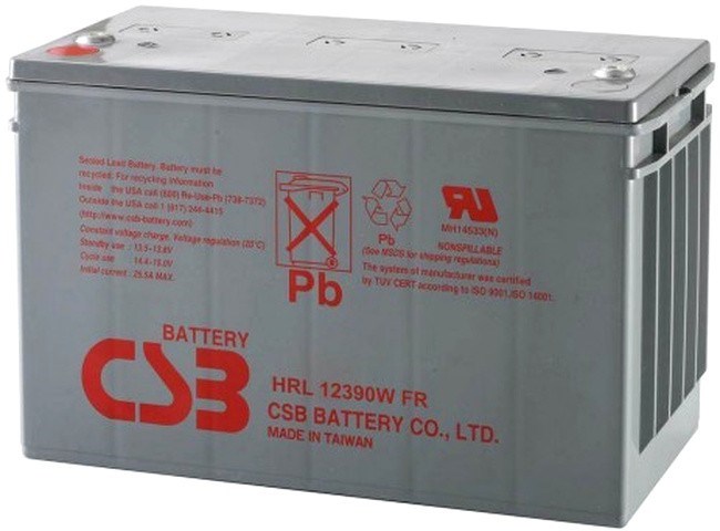 Аккумуляторная батарея CSB HRL12390W FR 29184 - фото 46943