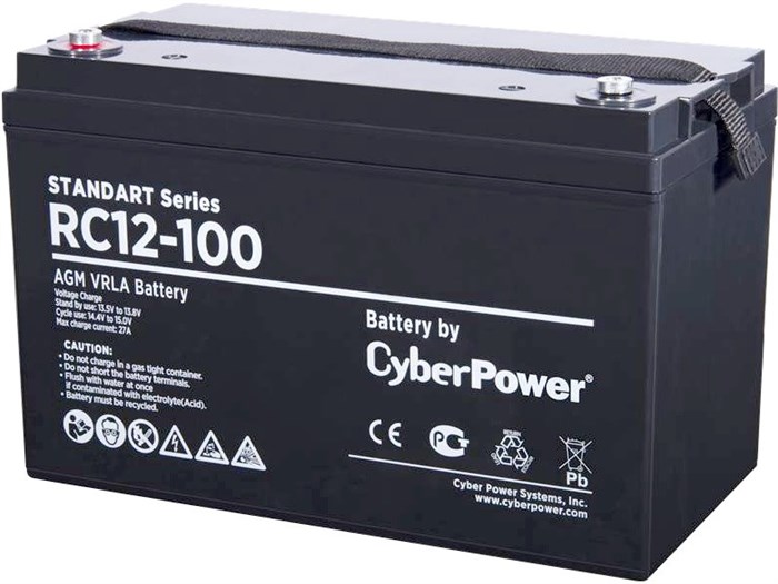 Аккумуляторная батарея CyberPower RC 12-100 29203 - фото 46964