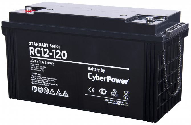 Аккумуляторная батарея CyberPower RC 12-120 29205 - фото 46966