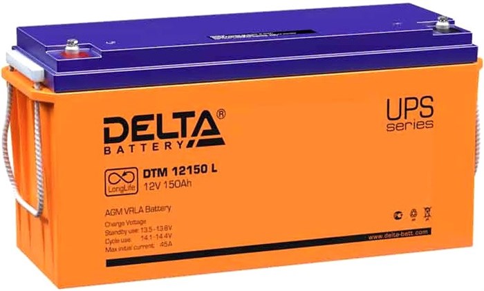 Аккумуляторная батарея Delta DTM12150L 29280 - фото 47046