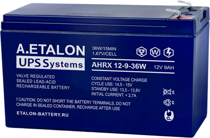 Аккумуляторная батарея Etalon Battery A.ETALON AHRX 12-9-36W 29324 - фото 47091