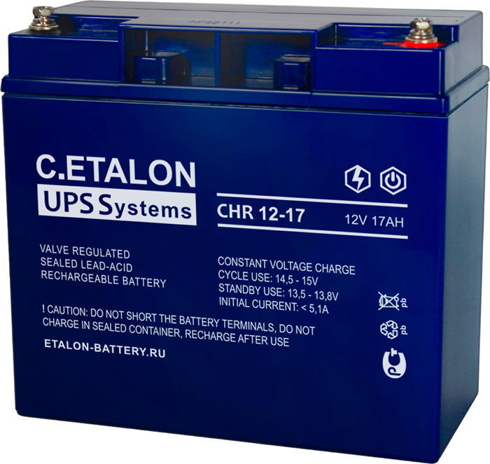 Аккумуляторная батарея Etalon Battery C.ETALON CHR 12-17 29329 - фото 47096