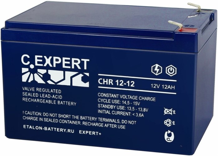 Аккумуляторная батарея Etalon Battery C.EXPERT CHR 12-12 29330 - фото 47097