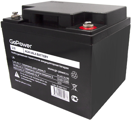 Аккумуляторная батарея GoPower LA-12260 29464 - фото 47244