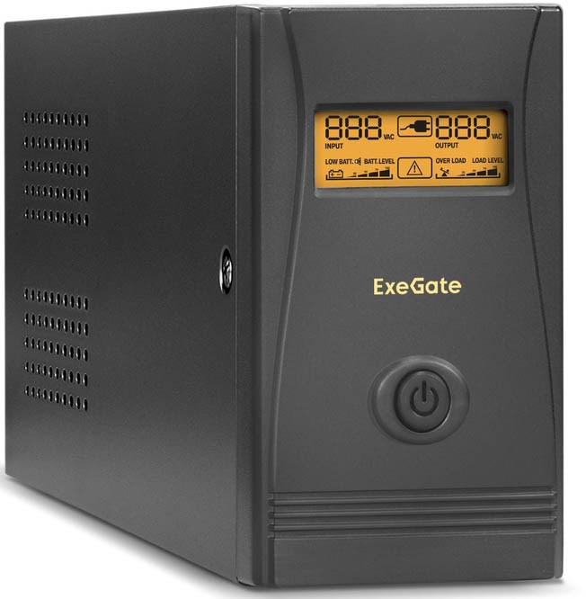 ИБП ExeGate Power Smart ULB-850 LCD (C13,RJ) 29977 - фото 48327