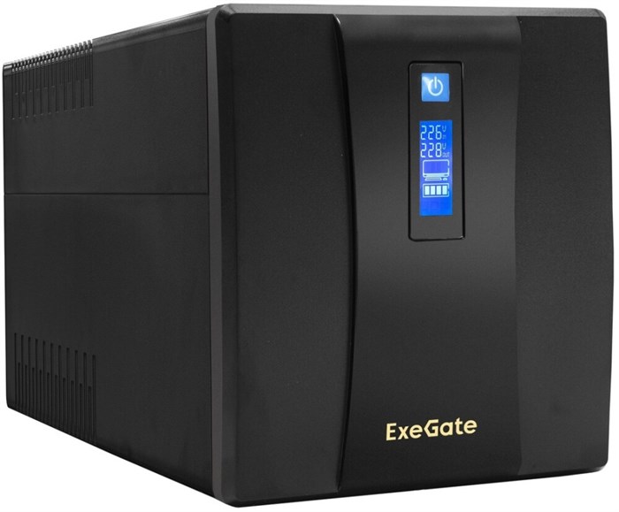 ИБП ExeGate SpecialPro Smart LLB-1200.LCD.AVR.4SH.USB 29991 - фото 48357