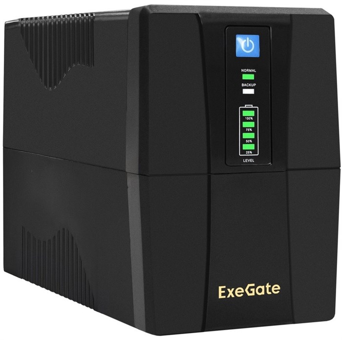 ИБП ExeGate Power Back BNB-850.LED.AVR.4C13.RJ.USB 30464 - фото 49599