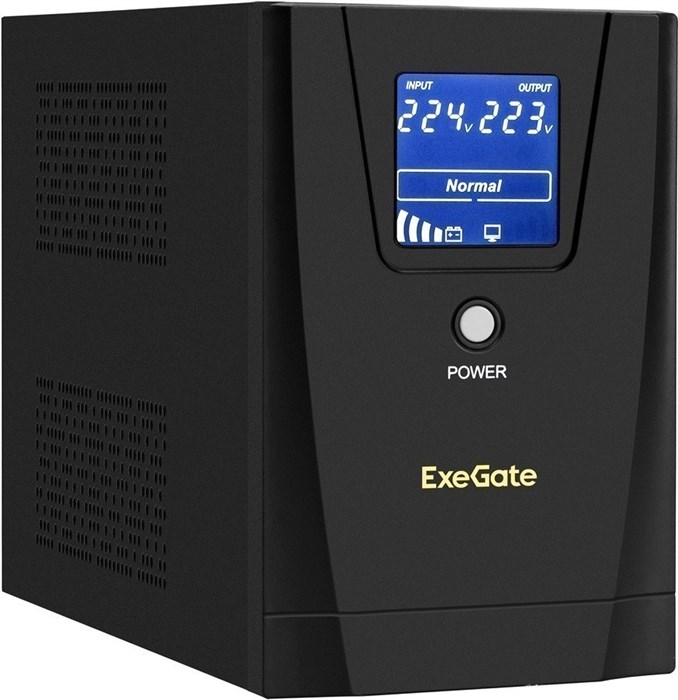 ИБП ExeGate SpecialPro Smart LLB-1600.LCD.AVR.2SH.3C13.USB 30470 - фото 49616