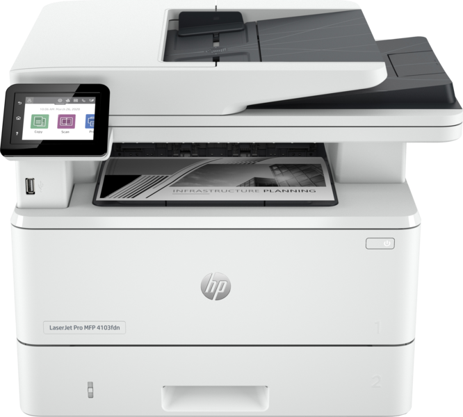 МФУ HP LaserJet Pro 4103fdn (2Z628A) 34159 - фото 70006