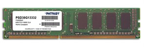 Оперативная память 8Gb DDR-III 1333MHz Patriot (PSD38G13332) 11563