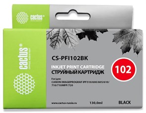 Картридж Cactus CS-PFI102BK 11622