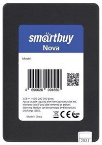 Накопитель SSD 240Gb SmartBuy Nova (SBSSD240-NOV-25S3) 11647