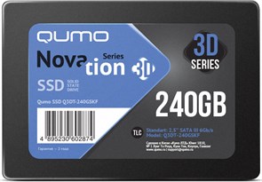 Накопитель SSD 240Gb QUMO Novation 3D (Q3DT-240GSKF) 11771