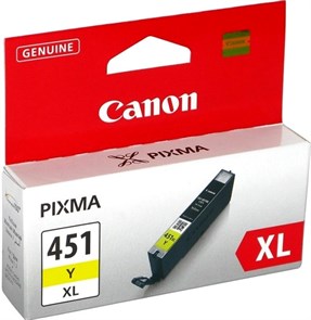 Картридж Canon CLI-451XL Yellow 12045