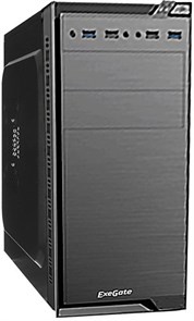 Корпус ExeGate QA-412U Black 12059