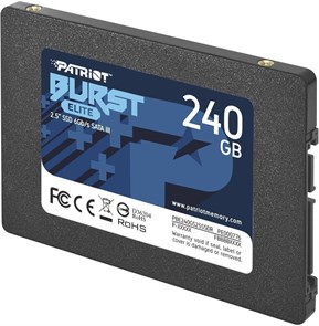 Накопитель SSD 240Gb Patriot Burst Elite (PBE240GS25SSDR) 12077