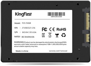 Накопитель SSD 256Gb KingFast F10 (F10-256) 12221