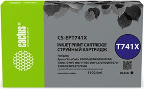 Картридж Cactus CS-EPT741X Black 12287