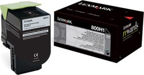 Картридж Lexmark 80C0H10/80C8HK0/80C8HKE Black 12341