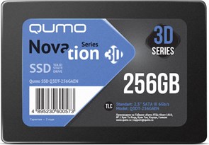 Накопитель SSD 256Gb QUMO Novation 3D (Q3DT-256GAEN) 12348