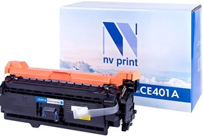 Картридж NV Print CE401A Cyan 12371