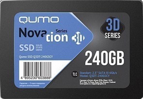 Накопитель SSD 240Gb QUMO Novation (Q3DT-240GSCY) 12503