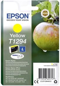 Картридж Epson C13T12944012 Yellow 12863