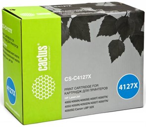 Картридж Cactus CS-C4127X Black 12883