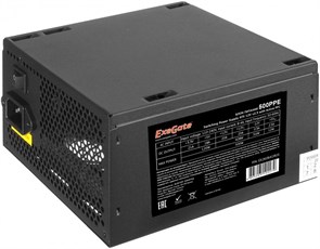 Блок питания 500W ExeGate 500PPE (EX260641RUS-PC) 12888