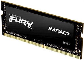 Оперативная память 8Gb DDR4 2666MHz Kingston Fury Impact SO-DIMM (KF426S15IB/8) 13026